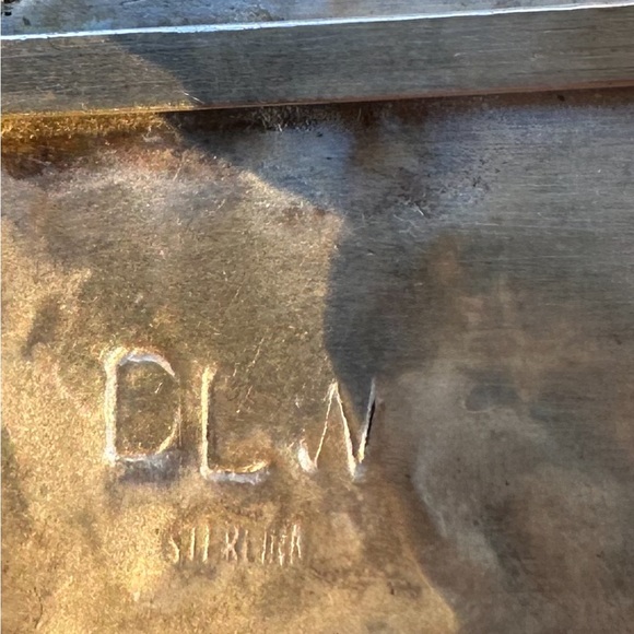 Danny L. Wauneka Navajo Petit Point Turquoise Sterling Bracelet. Signed DLW. - Picture 4 of 8